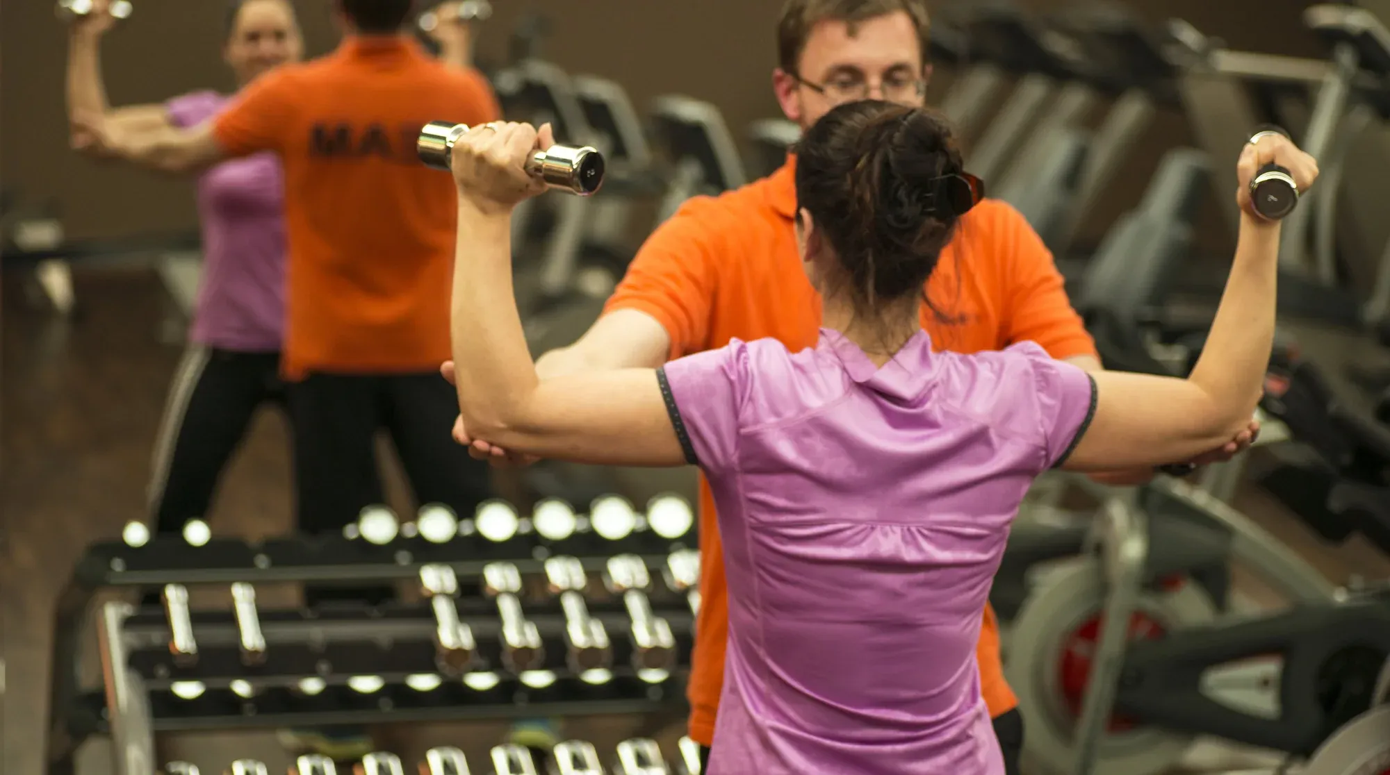 Moderner Cardio-Bereich
