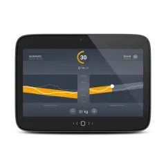 EGYM-Display im Modus Isokinetisch